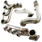 5.0L V8 T4 Turbo Manifold Kit For 1979-1993 Ford Mustang Hot Parts 304ss