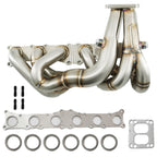N54 Top Mount T4 T3 Single Turbo Exhaust Manifold for 135i 335i 535i Z4 E90 E91 E92