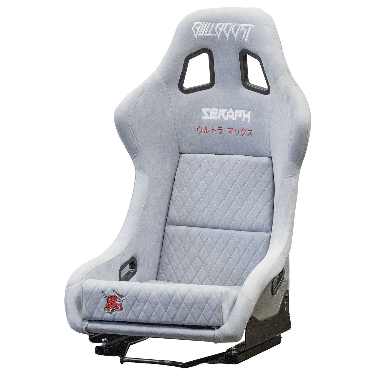Bull Boost Adjustable Racing Lowered Ultra Max Bucket Seat w/ Seat Rails