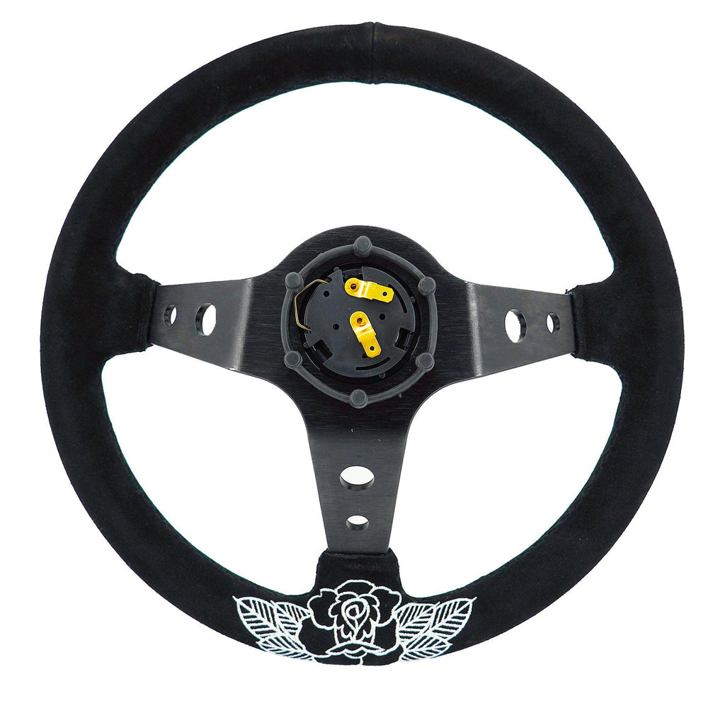 BW Rose Steering Wheel Short Hub Adapter Kit For Acura Honda Accord Civic CR-Z RSX