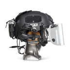 Texas IIIA+ Ballistic Face Shield - Fits All Helmets with ARC