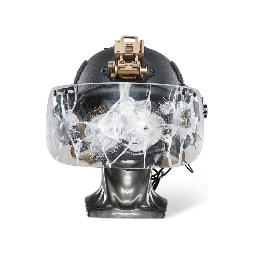 Texas IIIA+ Ballistic Face Shield - Fits All Helmets with ARC