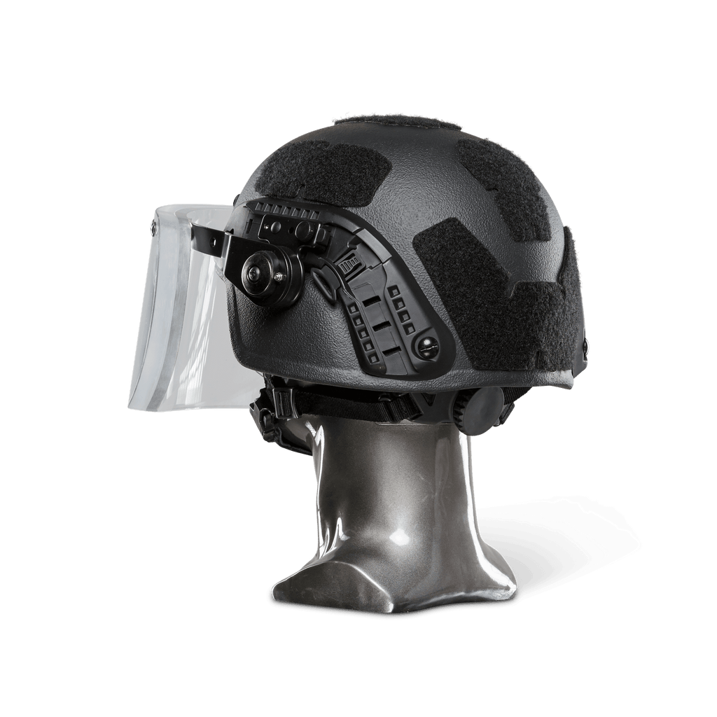 Texas IIIA+ Ballistic Face Shield - Fits All Helmets with ARC