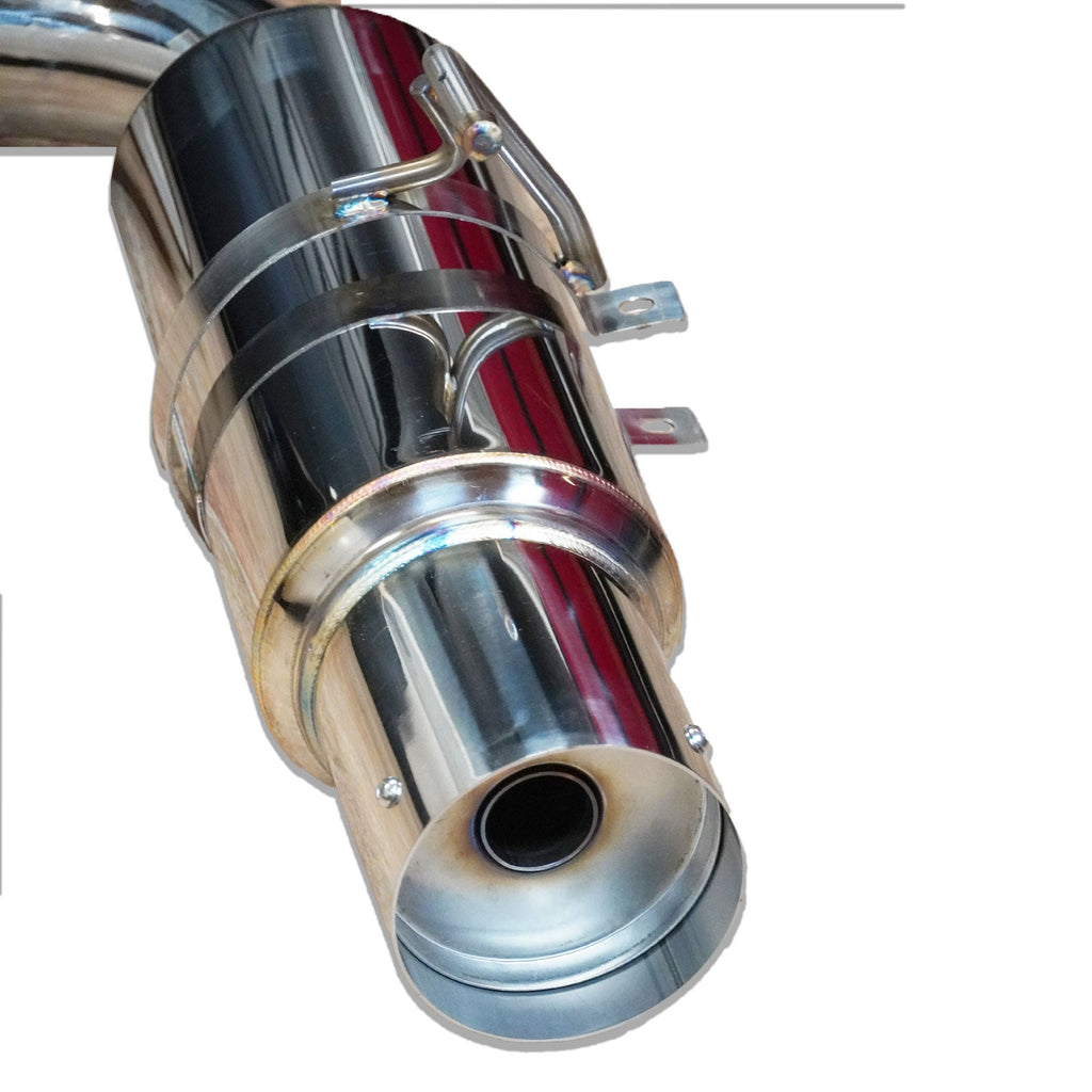 4.5" Tip Stainless Single Exit Catback Exhaust for Nissan 370z Z34 09-21