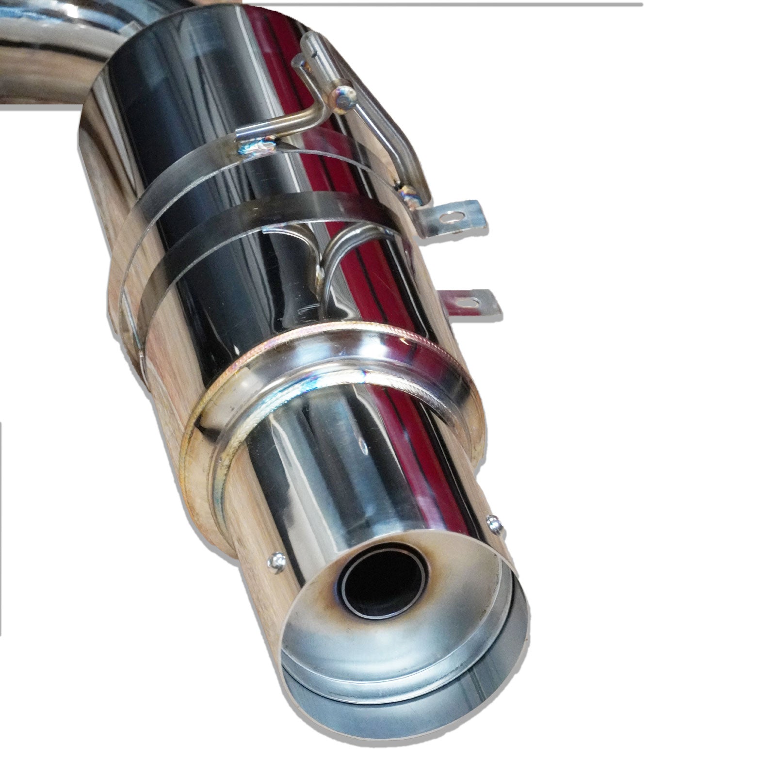 4.5" Tip Stainless Single Exit Catback Exhaust for Nissan 370z Z34 09-21