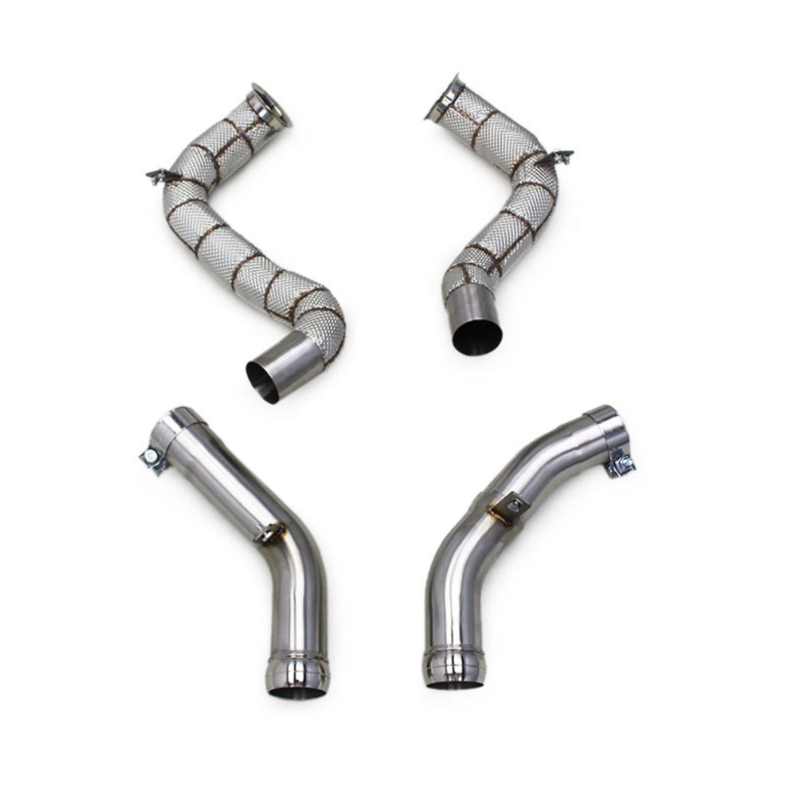 Catless Race Stainless Downpipe for Mercedes Benz AMG GT63 GT63S 4.0T