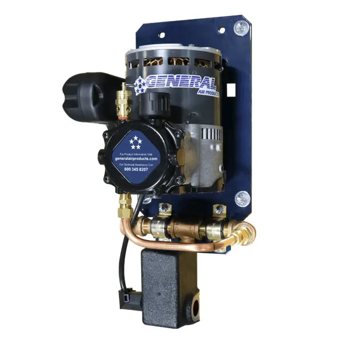 General Air Products OL Plus Oil-Less Riser Mount Air Compressor - UL/FM Fire System Ready & Reliable.