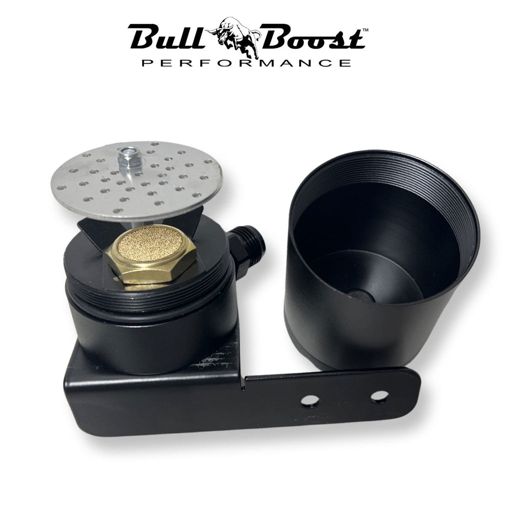 8AN Oil Catch Can With Mounting Bracket Included AN8