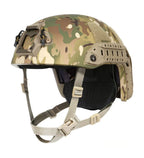 Ops-Core RF1 Helmet: Protects Against AK-47 Rounds with MBS Shroud & PowerPath ARC Rails