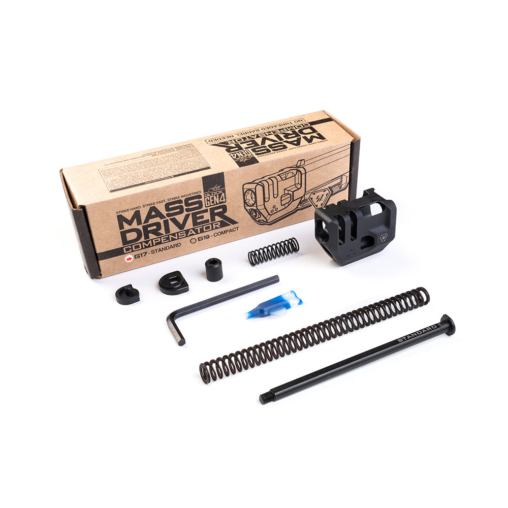 Strike Industries Mass Driver - Gen 3, Gen 4, Gen 5 - GLOCK 17 / GLOCK 19 Compensator