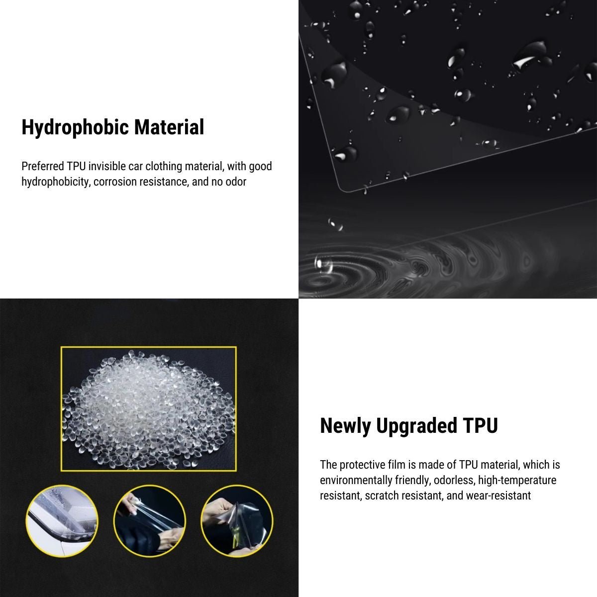 Clear Paint Protective Film kits for Tesla Model 3 / Model Y