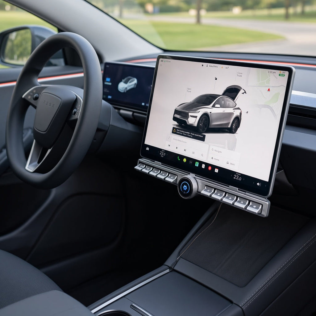 Physical Buttons Dashboard Control Panel for Model 3 / Y | Smart Rotary