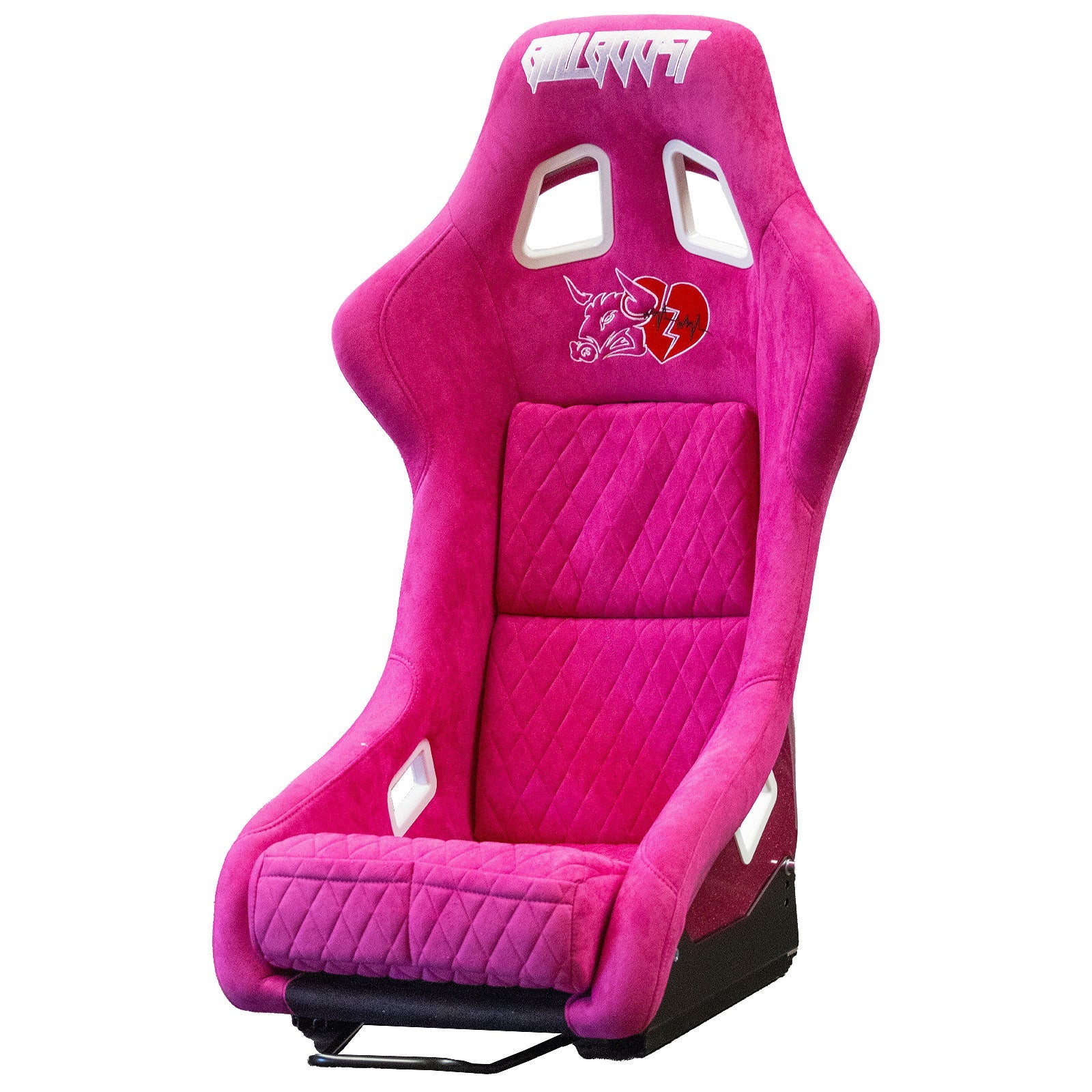 Bull Boost Adjustable Racing Lowered Ultra Max Bucket Seat w/ Seat Rails