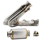For Polaris Slingshot Lightweight Race Muffler Manifold Exhaust System 304ss