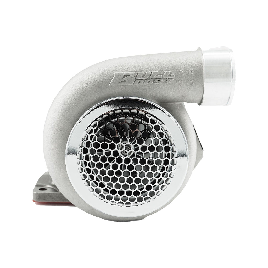 Billet 4" Inch Turbo Inlet Guard Velocity Stack Adapter Bellmouth Intake Hex