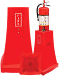 Portable and Stackable Fire Extinguisher Stand