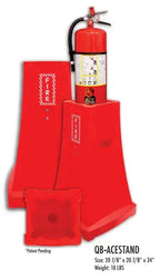 Portable and Stackable Fire Extinguisher Stand