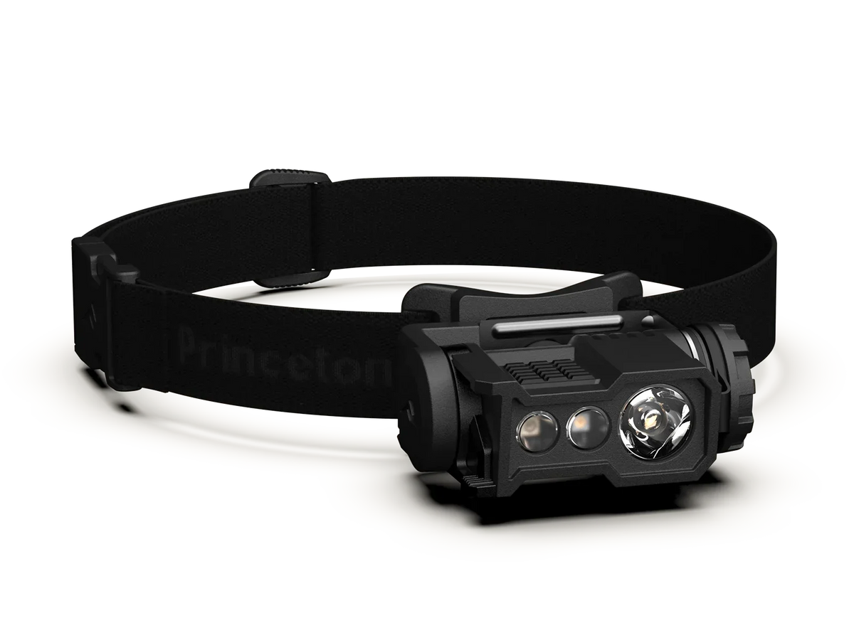Princeton Tec Ghost X MPLS - IP68 Waterproof Tactical Headlamp w/ Dedicated IR Ghost Mode & Multi-Mount Hardware