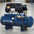 Q ADVANCE SERIES: QUIET OIL-LESS TANK MOUNT AIR COMPRESSOR