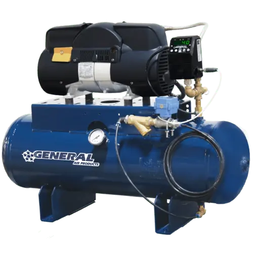 Q Advance Series Quiet Oil-Less Tank Mount Air Compressor