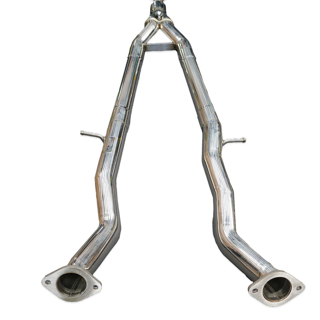 2.5" to 3" Y-Pipe Kit Stainless Steel for 2017-2022 Infiniti Q60 CV37 V6 3.0L Twin Turbo