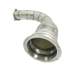 High Flow Catted 304 Stainless Exhaust Downpipe for Audi Q8 3.0T