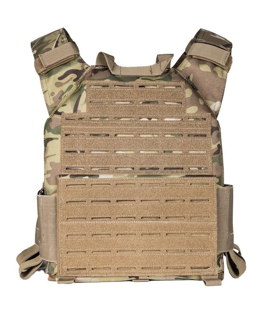 QRF Low Visibility Minimalist Plate Carrier with Armor Plates