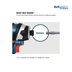 BOSCH HCBG12T 3/8 In. x 6 In. BlueGranite Turbo™ Carbide Hammer Drill Bit
