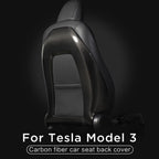 Back Seat Cover for Model 3 / Y - Real Carbon Fiber Interior Mods