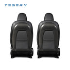 Back Seat Cover for Model 3 / Y - Real Carbon Fiber Interior Mods