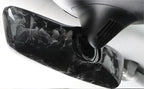 Dry Carbon Fiber Interior Rearview Mirror Cover for Model 3/Y | 4 Finishes | Lightweight