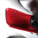 Dry Carbon Fiber Interior Rearview Mirror Cover for Model 3/Y | 4 Finishes | Lightweight