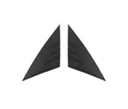 Real Dry Carbon Fiber A-Pillar Accent Overlays for Model 3 / Y