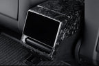 Real Dry Carbon Fiber Rear Screen Trim Frame Overlay for Model 3 Highland
