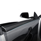 Real Dry Carbon Fiber Upper Door Trim Panel Overlay for Model 3 Highland / Model Y Juniper