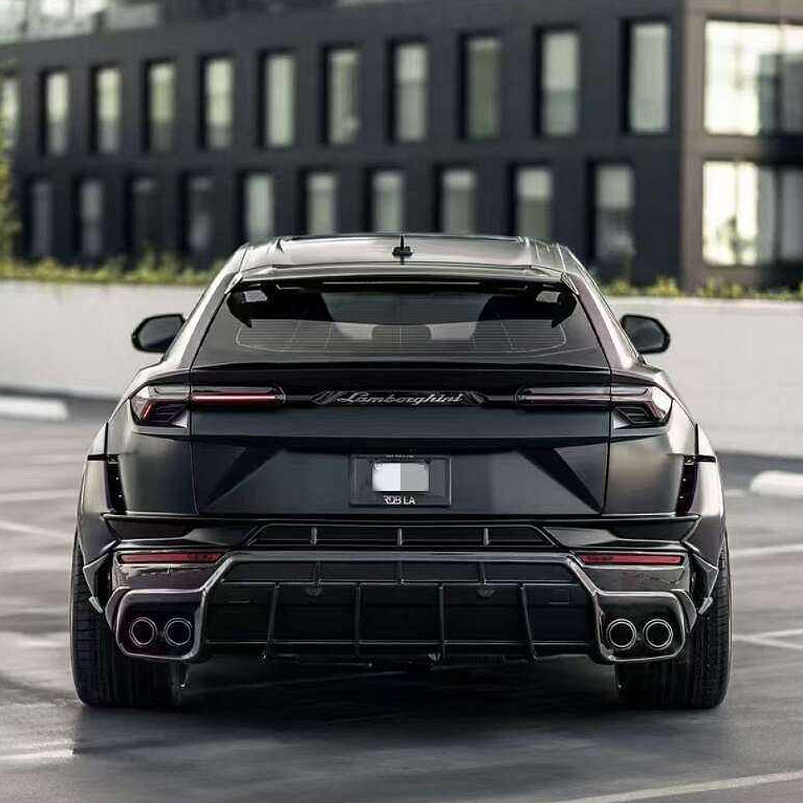 1016 Style Dry Carbon Fiber Rear Diffuser for Lamborghini Urus