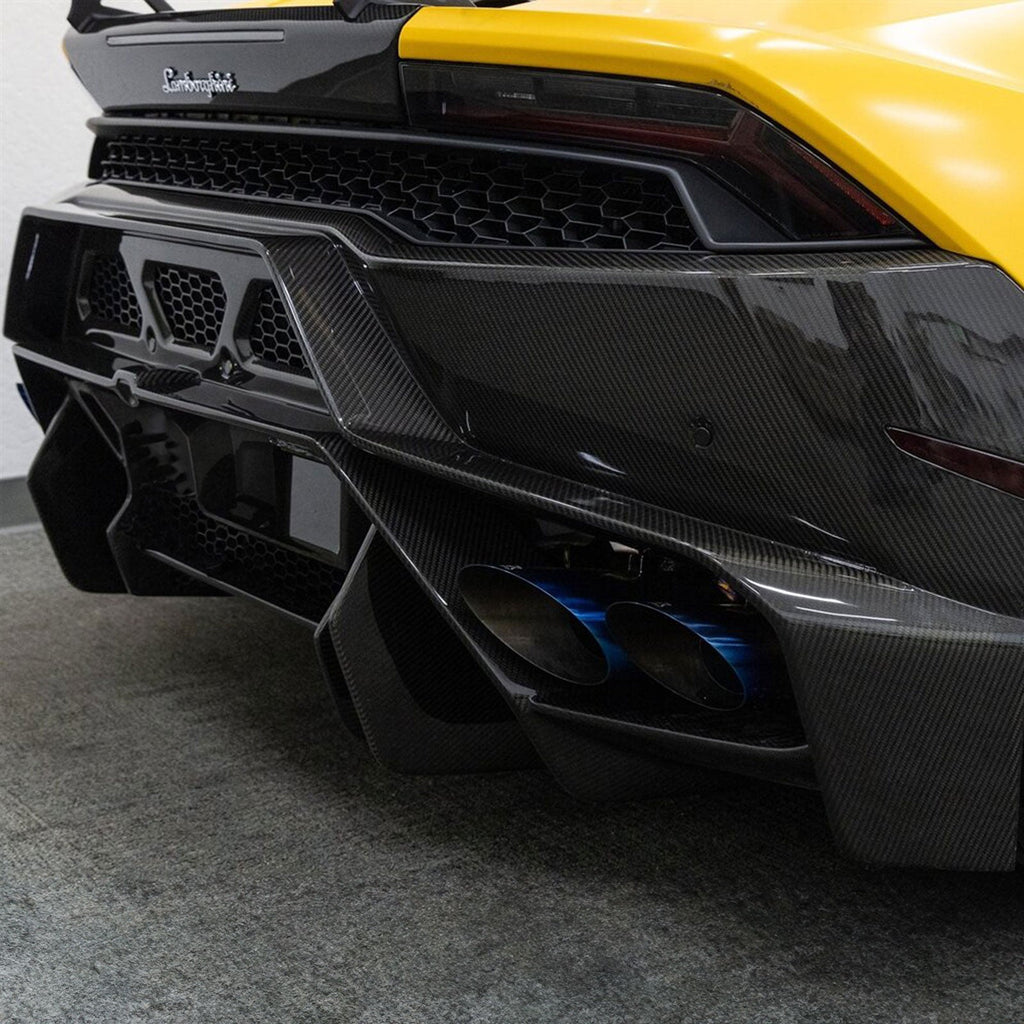 VRS Carbon Fiber Rear Bumper Diffuser for Lamborghini Huracan LP 610 4