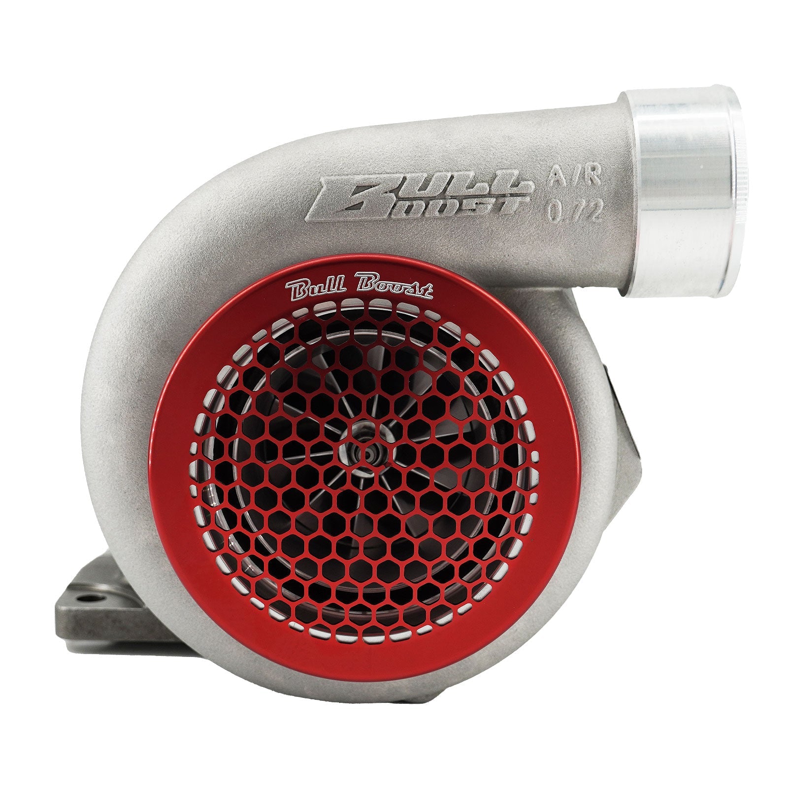 Billet 4" Inch Turbo Inlet Guard Velocity Stack Adapter Bellmouth Intake Hex