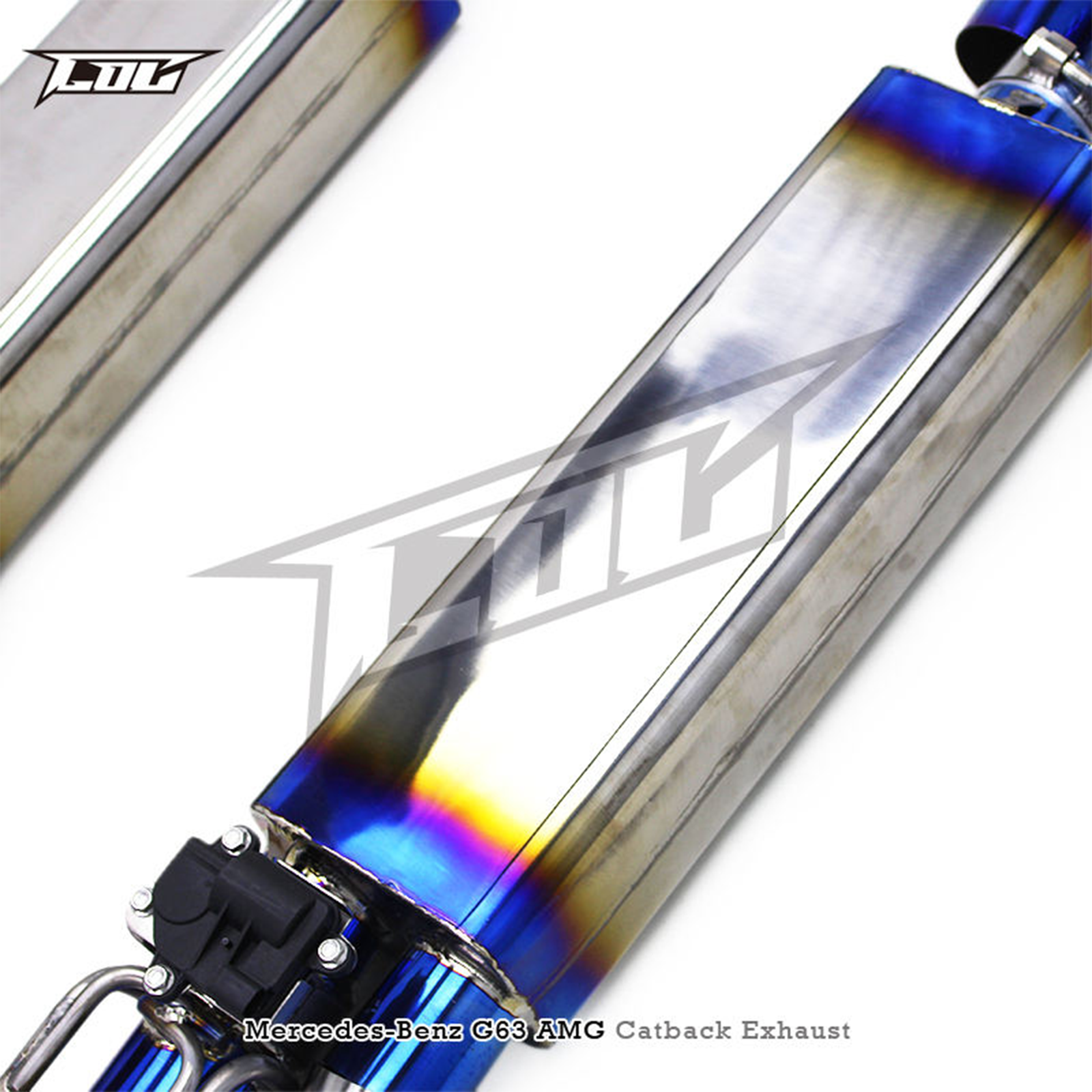 STRATEC Titanium Valved Catback Exhaust System for Mercedes Benz G63 AMG W464 4.0T