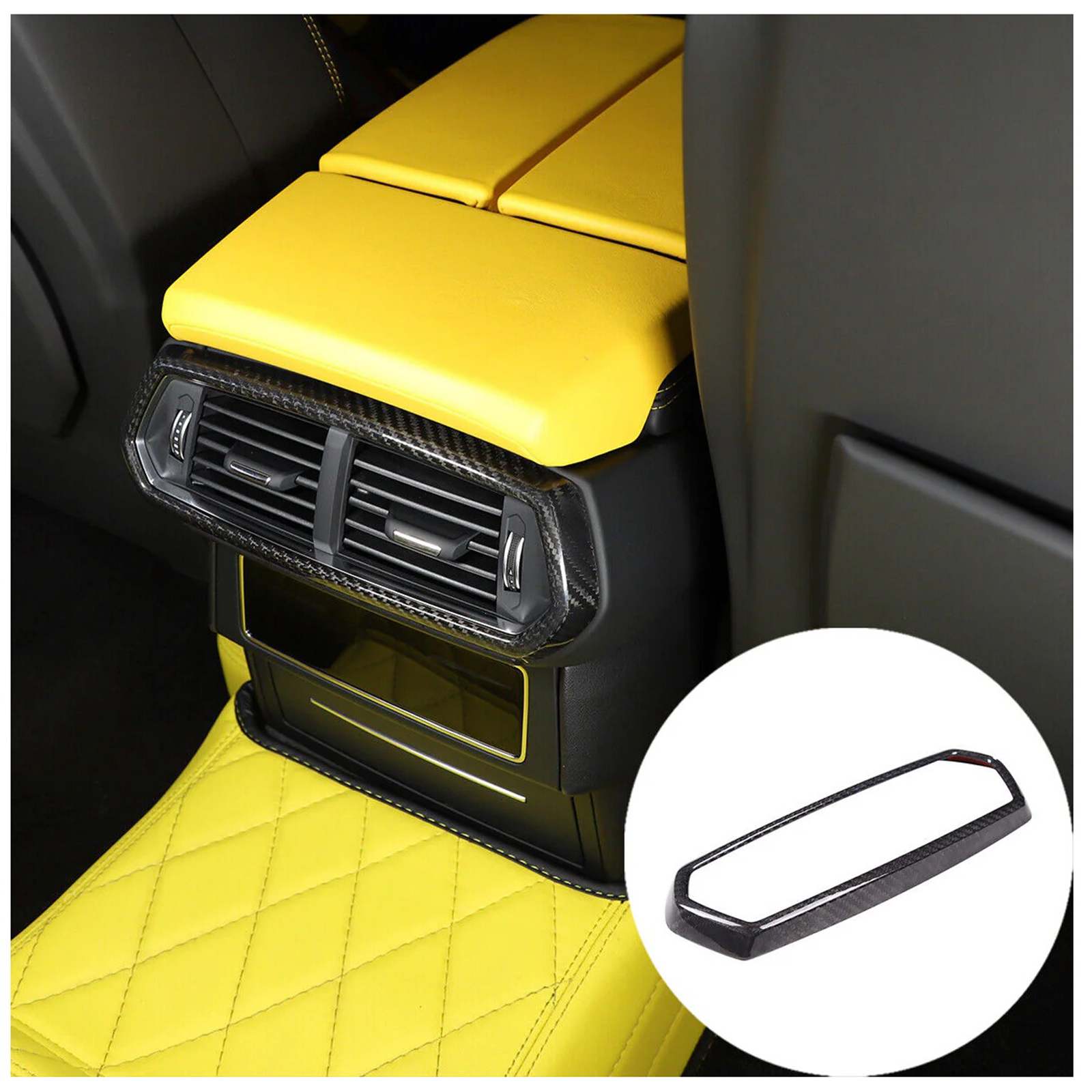 Dry Carbon Fiber Interior Trim Kit for Lamborghini Urus