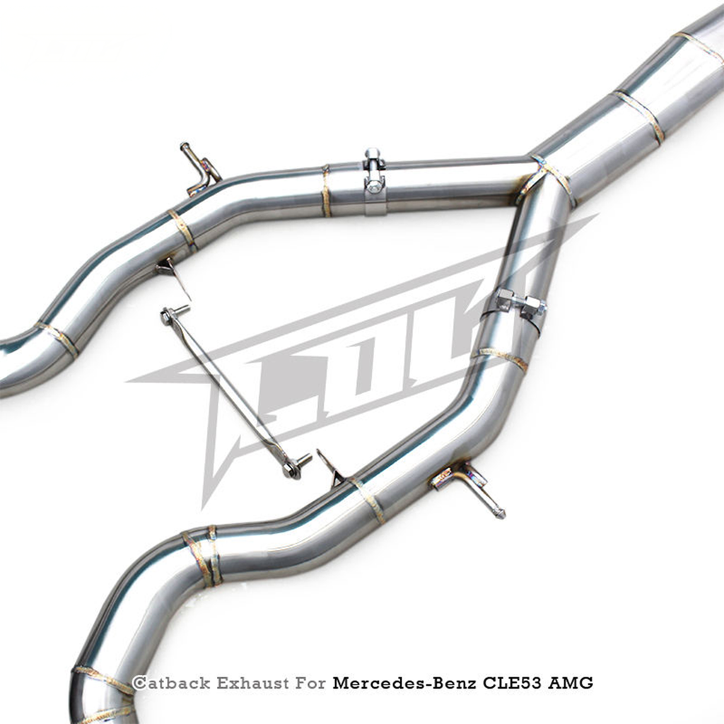 T304 Exhaust System for Mercedes Benz CLE53 AMG