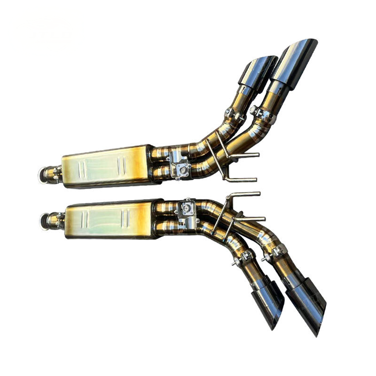 Titanium Catback Exhaust System for Mercedes Benz G500 G550 W463