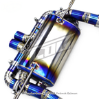 Titanium Valved Catback Exhaust System for Mercedes Benz AMG GT R C190 4.0T