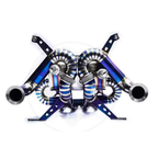 Titanium Performance Catback Exhaust System for Lamborghini Aventador S Roadster 6.5L V12