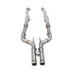 High‑Flow Catted Stainless Steel Downpipe for Mercedes Benz S63 AMG W222 5.5T