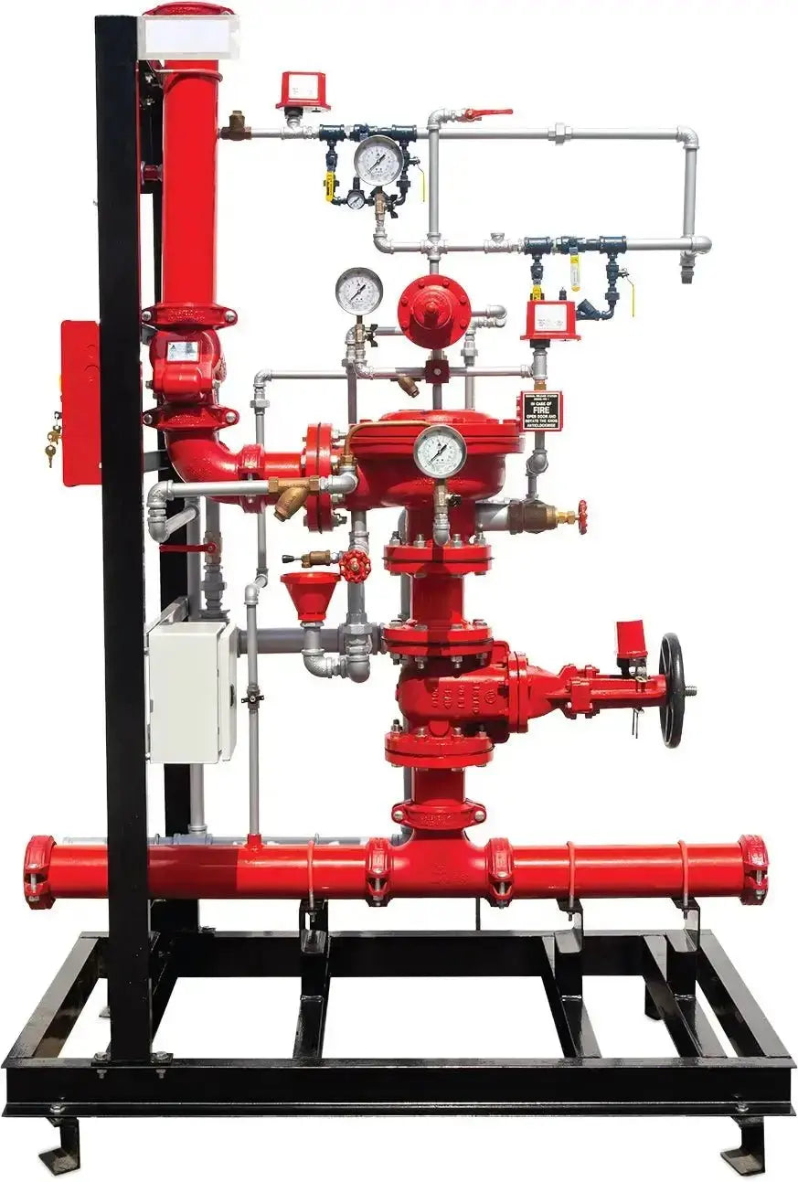 Reliable Deluge Preaction Riser H 1-1/2 Inch 15PTSL