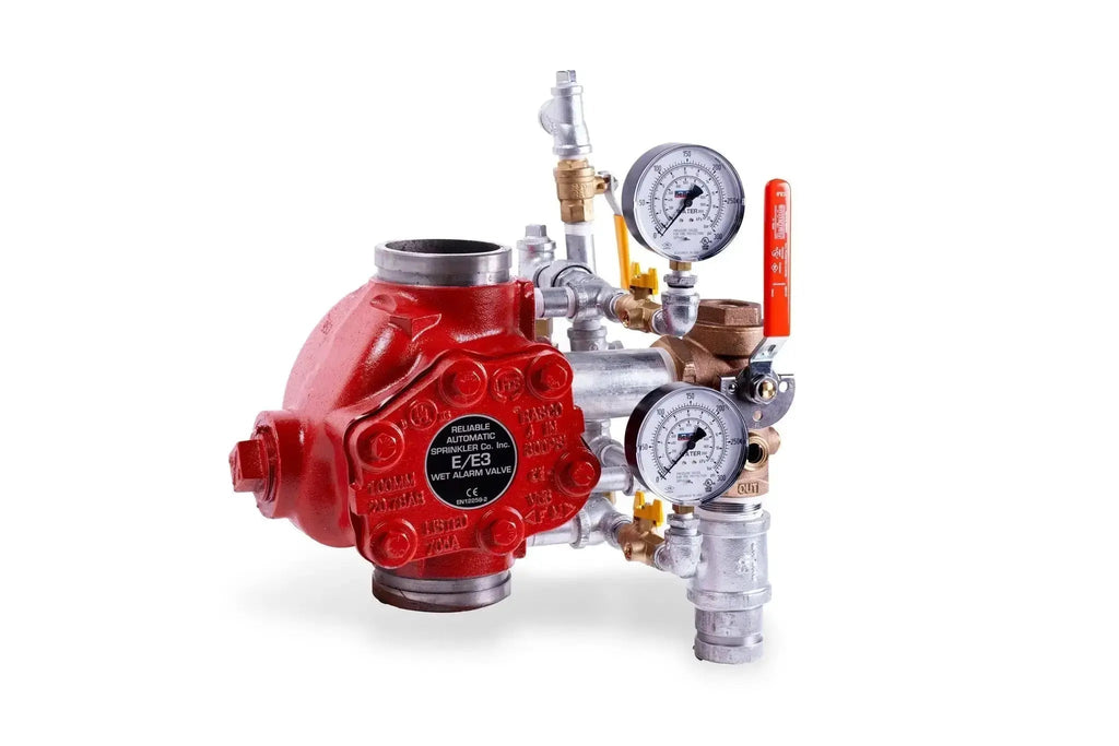 Reliable E3 Fire Alarm Valve & Trim - Water Flow Detection