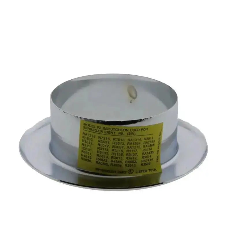 Reliable F2 Recessed Sprinkler Escutcheon 1/2 Inch