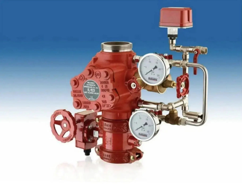 Reliable E3 Fire Alarm Valve & Trim - Water Flow Detection
