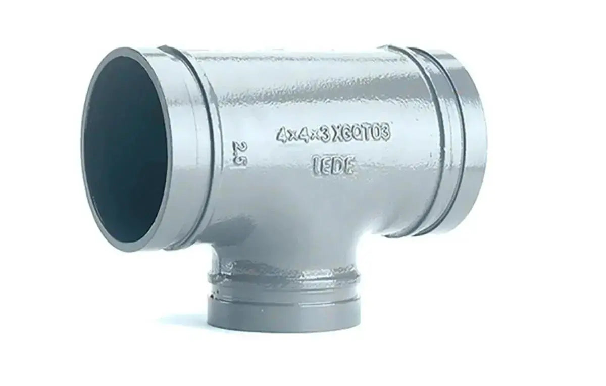 Grooved Reducing Tee Fire Protection